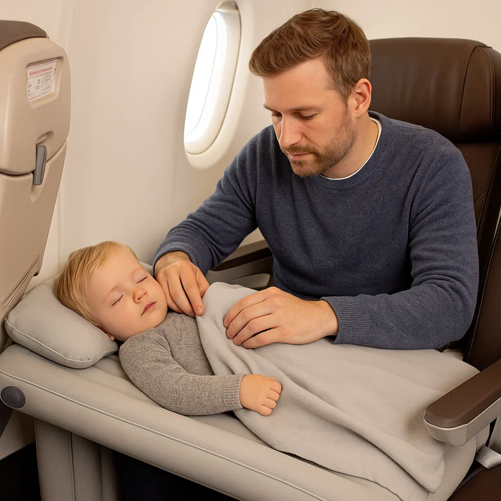 SkyNest | Inflatable Travel Bed for Children