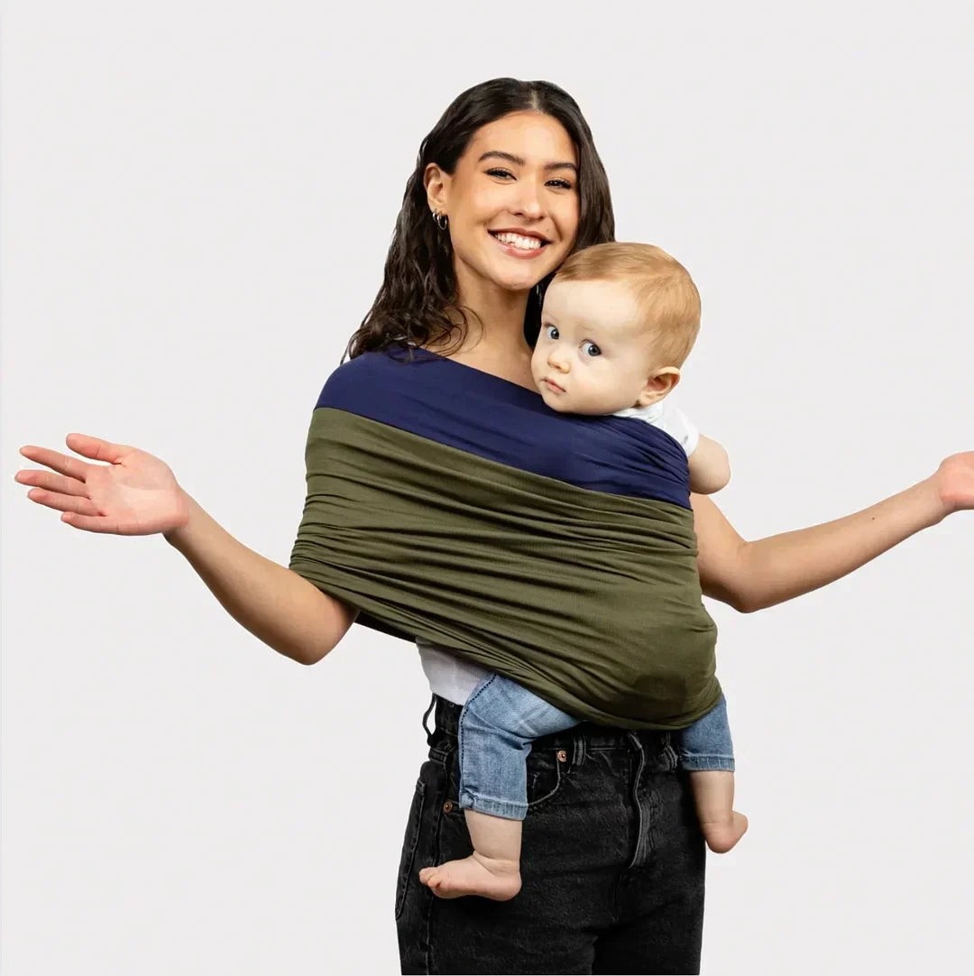 BondWrap | Baby Carrier – Organic Cotton, Breathable & Reversible