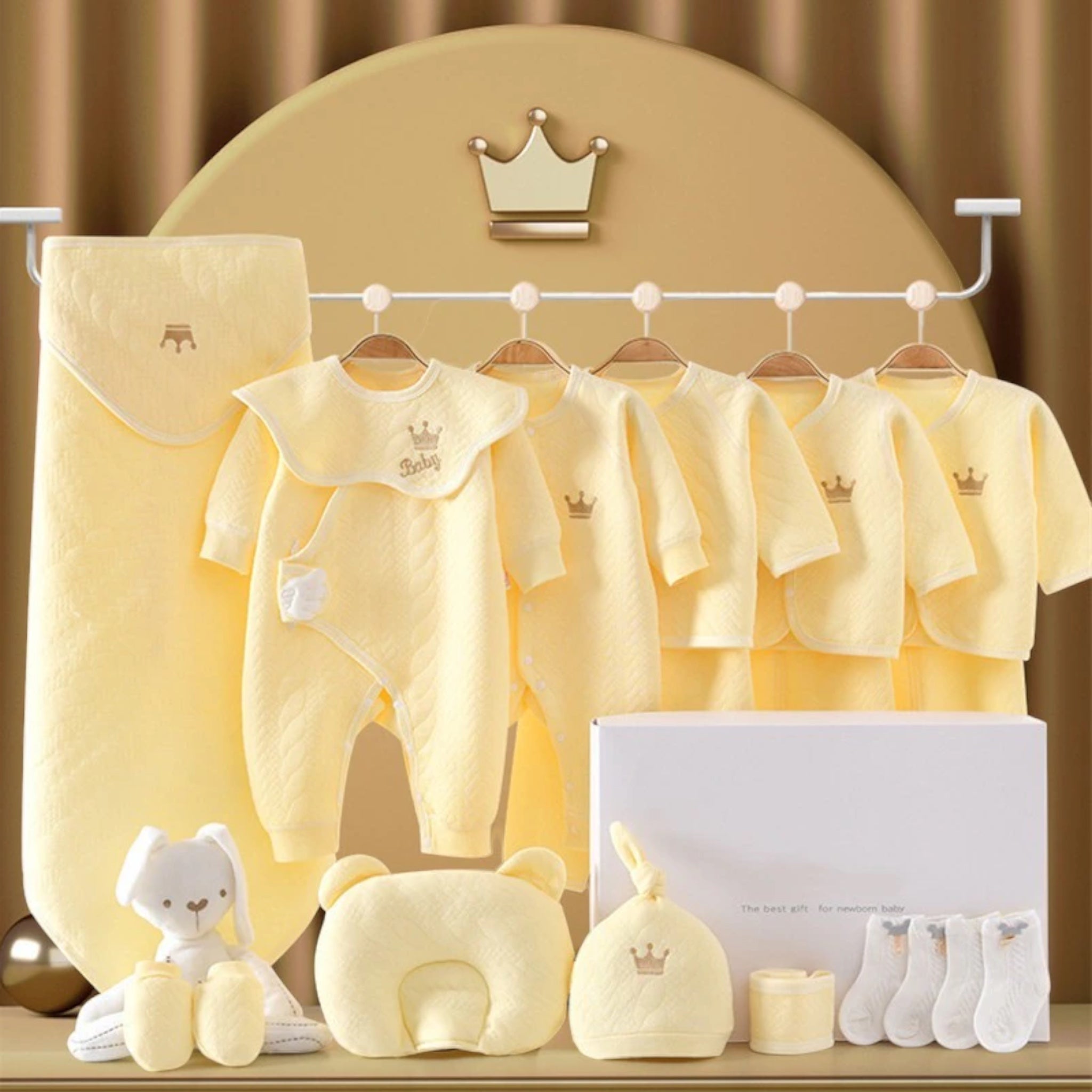 BabyBliss | Luxury Newborn Gift Box – Soft & Complete