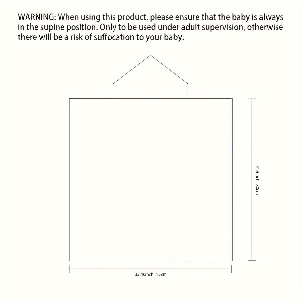 CuddleNest | Baby Cloak – Soft Knitted Plush with Wind Protection