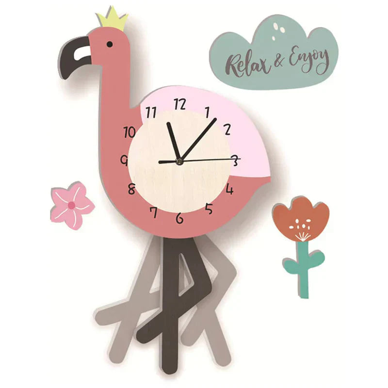 AnimalClock | Charming Clock with Animal Design