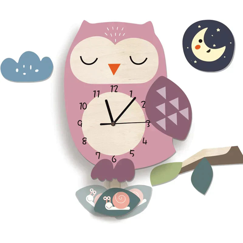 AnimalClock | Charming Clock with Animal Design