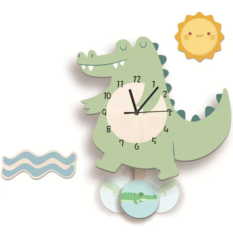 AnimalClock | Charming Clock with Animal Design