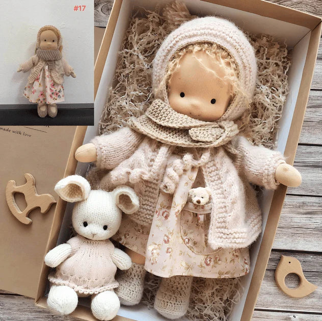 LittleCarol | Handmade Waldorf Doll – Gentle, Washable & Durable