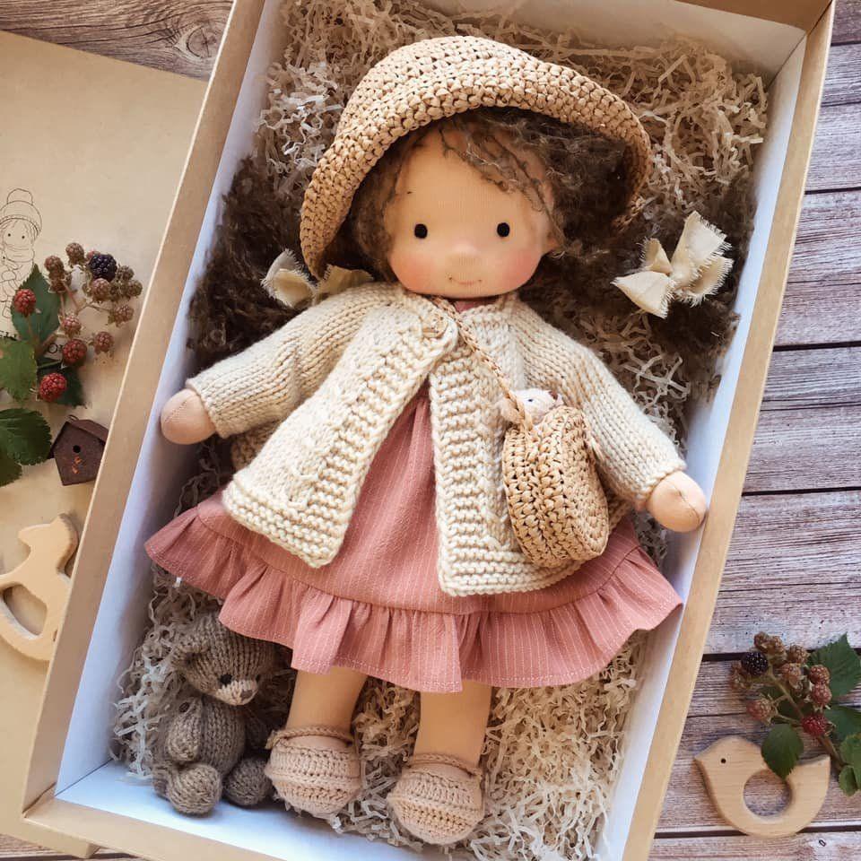 LittleCarol | Handmade Waldorf Doll – Gentle, Washable & Durable