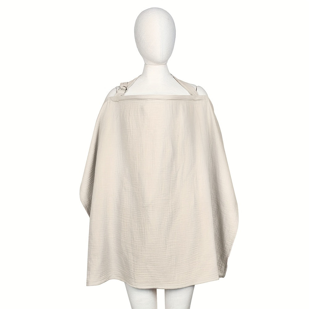 NurseEase | Lactation Towel – Soft Gauze Breastfeeding Cover