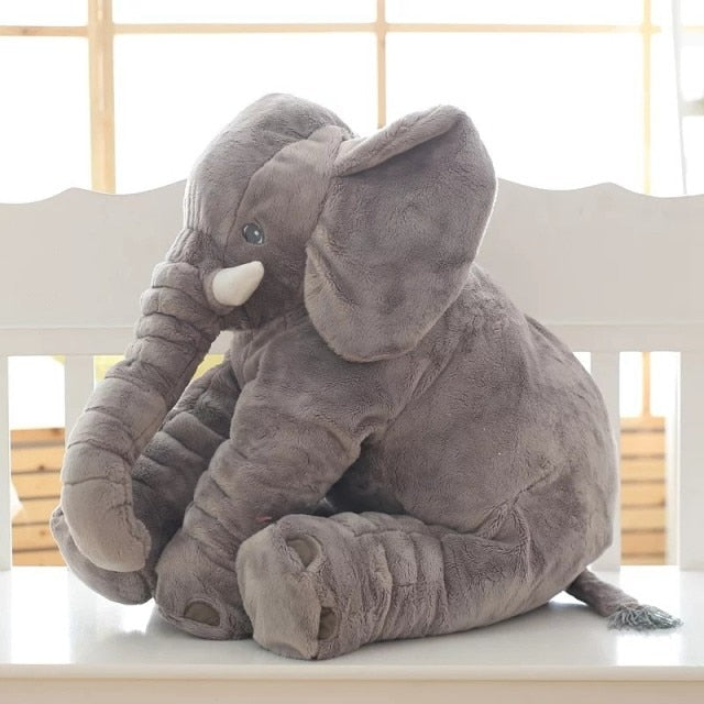 SnugBuddy | Soft Elephant Cuddle Pillow for Babies