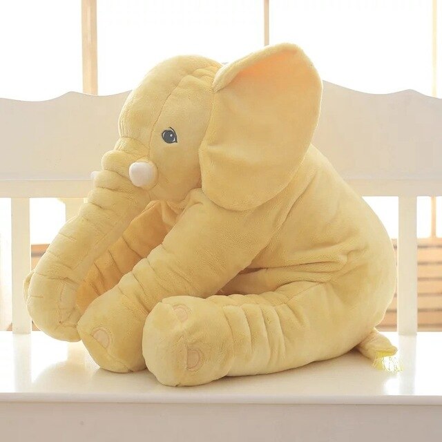 SnugBuddy | Soft Elephant Cuddle Pillow for Babies