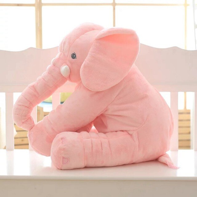 SnugBuddy | Soft Elephant Cuddle Pillow for Babies