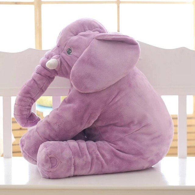 SnugBuddy | Soft Elephant Cuddle Pillow for Babies